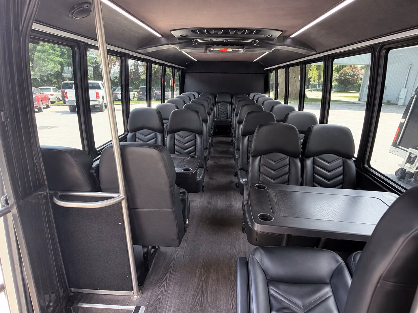 long distance buses from waltham to away games and out of state sporting events