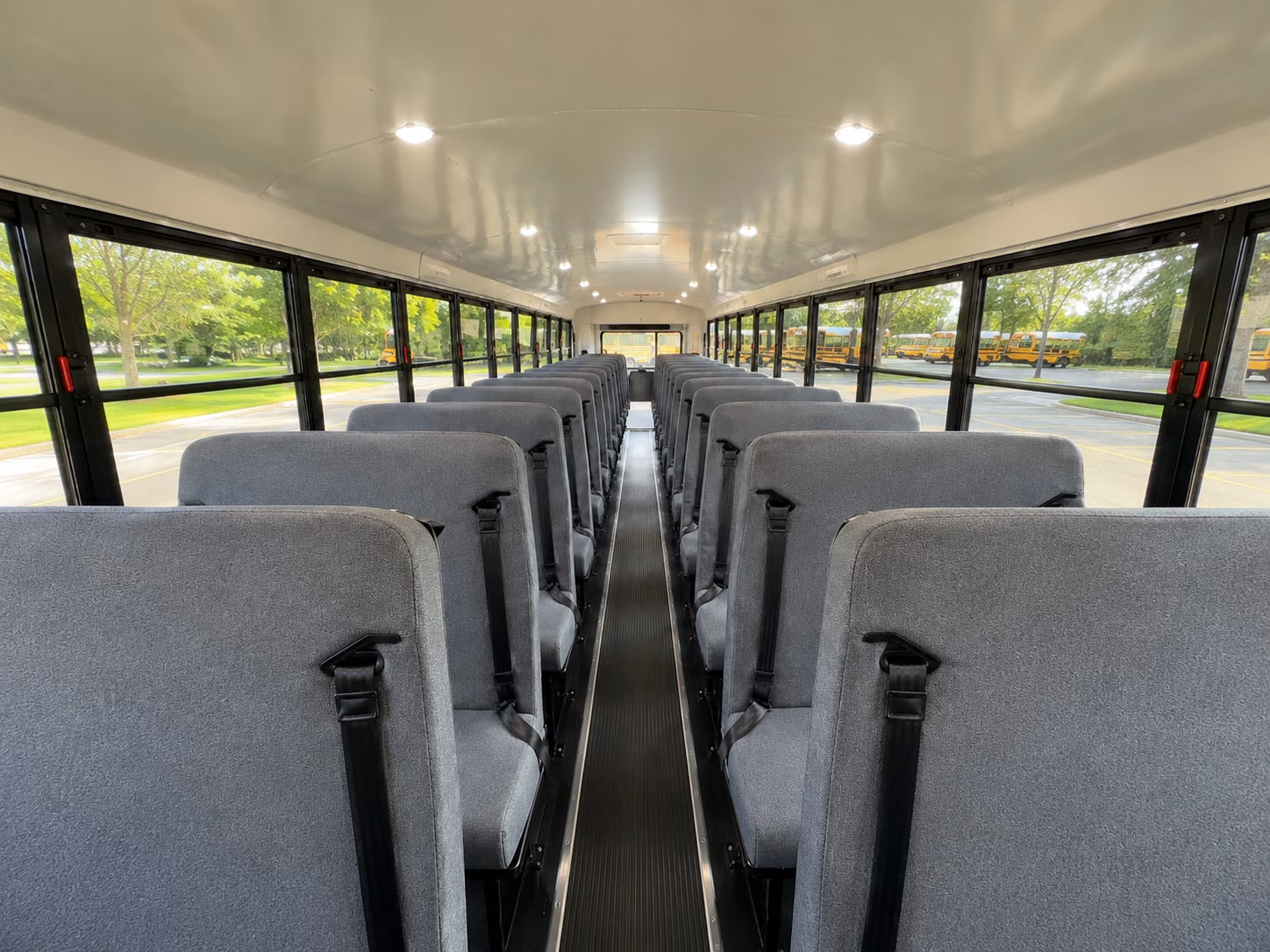 waltham school bus inside